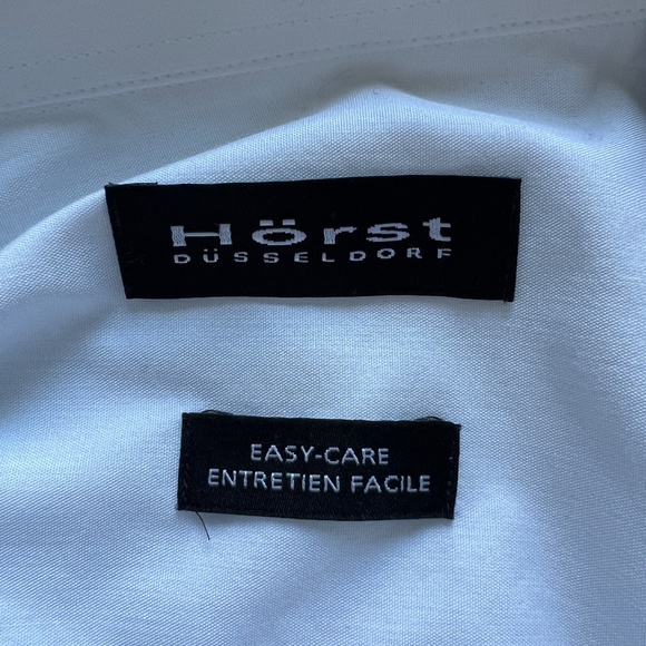 Horst - White Button Down Long Sleeve Shirt - Picture 5 of 7